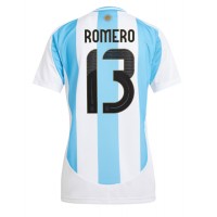 Argentinien Cristian Romero #13 Fußballbekleidung Heimtrikot Damen Copa America 2024 Kurzarm